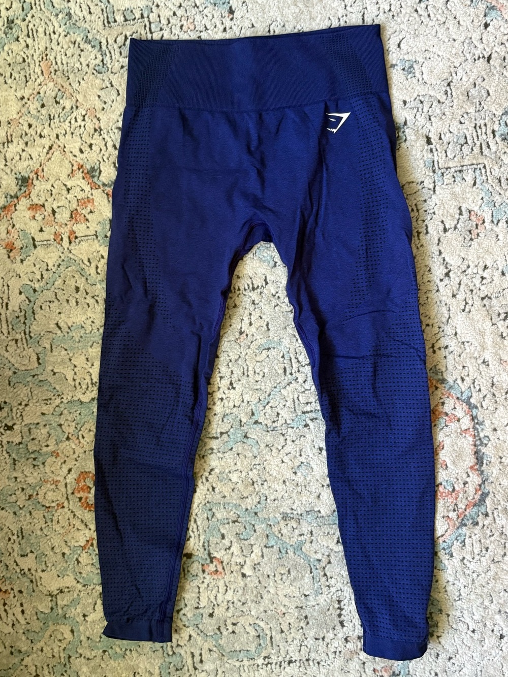 Gymshark Kids Deep Navy Seamless Leggings